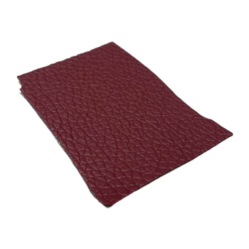 Auto-Kustleder Breite 1450mm genarbt bordeaux-rot
