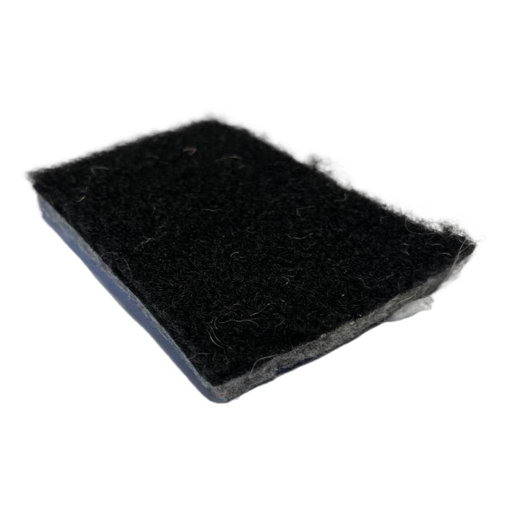 Autoteppich Synthetik-Formteppich mit Dämmschicht, schwarz 6mm 1800mm Breit