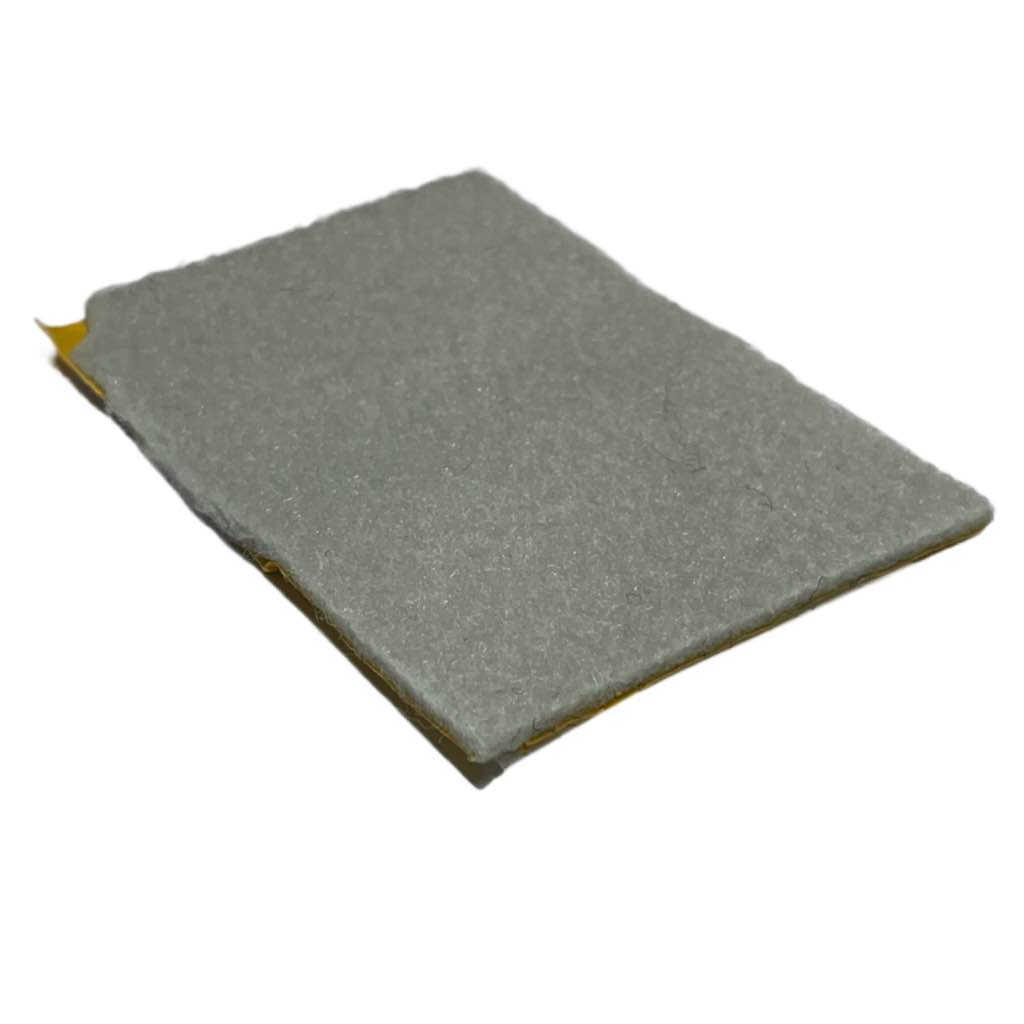 KFZ Filz Breite 1000mm 2,5mm Synthetik-Filz hellgrau selbstklebend